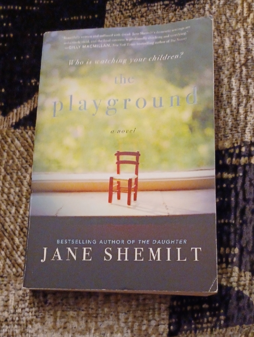 $4 Add-on "The Playground" by Jane Shemilt - Paperback Fiction